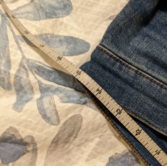 Reformation Harper Mid-Rise Skinny Jeans Destin Wash 28 - Picture 8 of 10